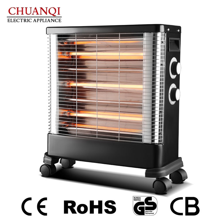 Zergatik aukeratu 2400W-ko 4 hodi kuartzozko berogailu bat termostatoarekin etxeko berokuntza eraginkorra lortzeko?